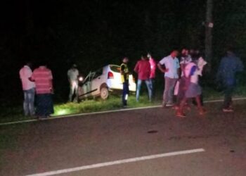 ಕಡಬ : ನಿಯಂತ್ರಣ ತಪ್ಪಿ ಚರಂಡಿಗೆ ಬಿದ್ದ ಕಾರು, ಚಾಲಕನಿಗೆ ಗಾಯ