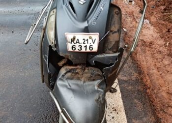 ಕಡೆಪಾಲ : ಸ್ಕೂಟರ್- ಪಿಕಪ್ ಡಿಕ್ಕಿ, ಸ್ಕೂಟರ್ ಸವಾರನಿಗೆ ಗಂಭೀರ ಗಾಯ