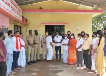 ಬೆಳ್ಳಾರೆ ಪೊಲೀಸ್‌ ಠಾಣೆಯಲ್ಲಿ ವಿಶಿಷ್ಟ ರೀತಿಯಲ್ಲಿ ರಕ್ಷಾ ಬಂಧನ ಆಚರಣೆ