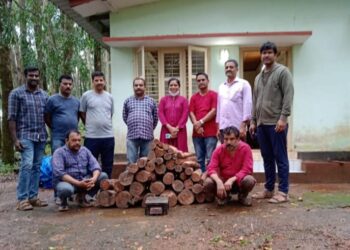 ರಕ್ತ ಚಂದನ ಮರ ಕದ್ದವರು ಅರೆಸ್ಟ್, ವಿಶೇಷ ಅರಣ್ಯ ಸಂಚಾರಿ ದಳದಿಂದ ದಾಳಿ