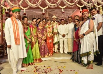 ಕೇಂದ್ರ ಸಚಿವ ಪ್ರಹ್ಲಾದ್ ಜೋಶಿ ಪುತ್ರಿಯ ವಿವಾಹ ಸಮಾರಂಭ ಹೇಗಿತ್ತು ಗೊತ್ತಾ?