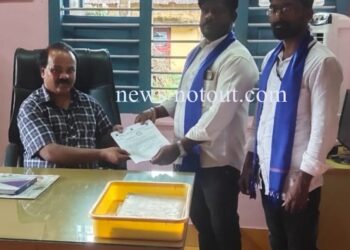 ಮಕ್ಕಳ ರಸ್ತೆ ರಿಪೇರಿ ವಿಡಿಯೋ ವೈರಲ್ ಹಿನ್ನೆಲೆ: ಜಾಲತಾಣದಲ್ಲಿ ಹರಿಯಬಿಟ್ಟವರ ವಿರುದ್ಧ ಶಿಕ್ಷಣಾಧಿಕಾರಿಗಳಿಗೆ ದೂರು