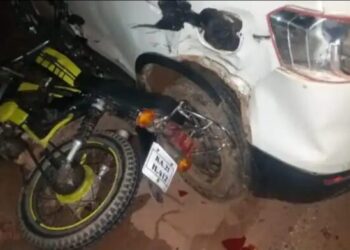 ಕಡಬ: ಕಾರ್-ಬೈಕ್ ಡಿಕ್ಕಿ, ಬೈಕ್ ಸವಾರನಿಗೆ ಗಂಭೀರ ಗಾಯ