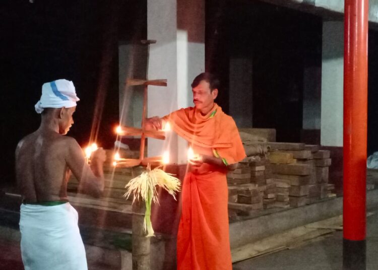 ಕೋಟೆ ಶ್ರೀ ಸುಬ್ರಹ್ಮಣ್ಯ ದೇವಸ್ಥಾನದಲ್ಲಿ ದೀಪಾವಳಿ ಅಂಗವಾಗಿ ಬಲೀಂದ್ರ ಪೂಜೆ