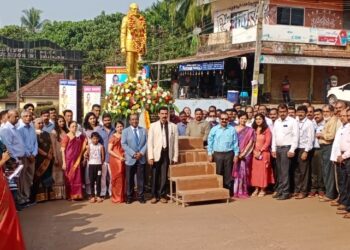 ಸುಳ್ಯ: ಸ್ಥಾಪಕರ ದಿನಾಚರಣೆ, ಡಾ. ಕುರುಂಜಿ ವೆಂಕಟ್ರಮಣ ಗೌಡರ ಪುತ್ಥಳಿಗೆ ಹಾರಾರ್ಪಣೆ