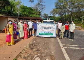 ಸಂಪಾಜೆ: ಗ್ರಾಮ ಪಂಚಾಯತ್ ನಿಂದ ಸ್ವಚ್ಛತಾ ಅಭಿಯಾನ