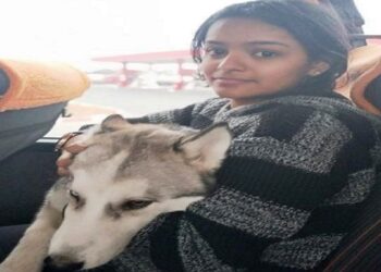 ಯುದ್ಧಭೂಮಿಯಿಂದ ಮುದ್ದಿನ ನಾಯಿಯನ್ನೂ ಕರೆತಂದ ಕೇರಳದ ಯುವತಿ