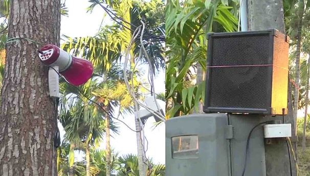 ತೋಟಕ್ಕೆ ನುಗ್ಗುವ ಪುಂಡ ಆನೆಗಳ ನಿಯಂತ್ರಣಕ್ಕೆ ಡಿಜೆ ಸಿಸ್ಟಮ್..!