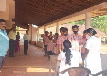 ಸಂಪಾಜೆ: ಎಸ್ ಎಸ್ ಎಲ್ ಸಿ ಪರೀಕ್ಷೆ ಆರಂಭ, ಬಿಗಿ ಭದ್ರತೆ