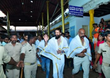 ಕುಕ್ಕೆ ಸುಬ್ರಹ್ಮಣ್ಯದಲ್ಲಿ ಕೆಜಿಎಫ್ -2 ಸಿನಿಮಾ ಯಶಸ್ಸಿಗಾಗಿ ನಟ ಯಶ್ ಪೂಜೆ