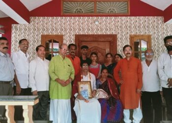 ಜಯಾನಂದ ಸಂಪಾಜೆಗೆ ಅಳಿಕೆ ಯಕ್ಷ ಸಹಾಯ ನಿಧಿ ಗೌರವ