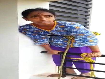ನಾಲ್ಕನೇ ಮಹಡಿಯಲ್ಲಿ ಸಿಲುಕಿದ್ದ ಬೆಕ್ಕಿನ ಪ್ರಾಣ ರಕ್ಷಿಸಿದ ಕುಡ್ಲದ ಲೇಡಿ ಬಾಂಡ್