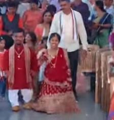ಕಾರ್ಕಳದಲ್ಲಿ ಅಪರೂಪದ ಜೋಡಿಯ ಶುಭ ವಿವಾಹ