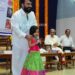 ಉಜಿರೆಯಲ್ಲಿ ಚಿತ್ರ ನಟ ಮಾಸ್ಟರ್ ಆನಂದ್, ಪುತ್ರಿ ವಂಶಿಕಾ