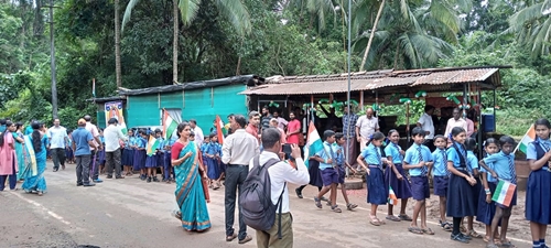 ಕರಿಕೆಯಲ್ಲಿ ಸಂಭ್ರಮದ ಸ್ವಾತಂತ್ರ್ಯೋತ್ಸವ