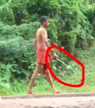 ಸುಳ್ಯ: ತಲ್ವಾರ್ ಹಿಡಿದು ಊರಿಡೀ ಸುತ್ತಾಡಿದ ವ್ಯಕ್ತಿ
