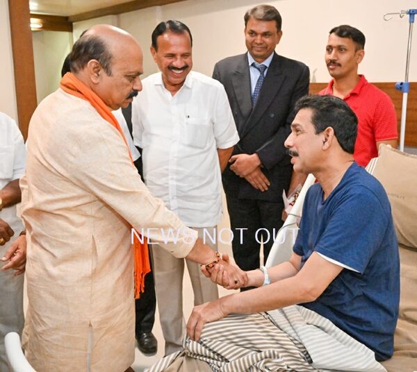 ಆಸ್ಪತ್ರೆಗೆ ತೆರಳಿ ಬಿಜೆಪಿ ರಾಜ್ಯಾಧ್ಯಕ್ಷರ ಆರೋಗ್ಯ ವಿಚಾರಿಸಿದ ಸಿಎಂ