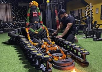 ಜಿಮ್ ಡಬಲ್ಸ್‌ಗಳಿಂದಲೇ ಶಿವಲಿಂಗ, ಅಚ್ಚರಿ ಆದ್ರು ನಿಜ