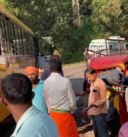 ಬೆಳ್ತಂಗಡಿಯಲ್ಲಿ ಭೀಕರ ರಸ್ತೆ ಅಪಘಾತ:ಓರ್ವ ಸಾವು, ಇಬ್ಬರಿಗೆ ಗಂಭೀರ ಗಾಯ