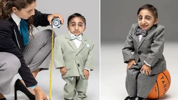 ಇವರೇ ನೋಡಿ 2 ಅಡಿ ಉದ್ದದ ವಿಶ್ವದ ಅತಿ ಕುಳ್ಳ ವ್ಯಕ್ತಿ : ಗಿನ್ನಿಸ್ ದಾಖಲೆ ಬರೆದ ಅಫ್ಸಿನ್