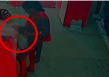 ಗ್ರಾಹಕರ ಸೋಗಿನಲ್ಲಿ ಬಂದು ಬಟ್ಟೆ ಕಳವುಗೈದ ಚಾಲಾಕಿ ಕಳ್ಳಿ !,ದೃಶ್ಯ ಸಿಸಿಟಿವಿಯಲ್ಲಿ ಸೆರೆ