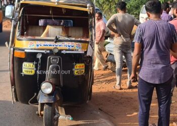 ಸುಳ್ಯ: ಆಟೋ ರಿಕ್ಷಾಕ್ಕೆ ಗುದ್ದಿ ಪಿಕಪ್ ಸಹಿತ ಚಾಲಕ ಪರಾರಿ