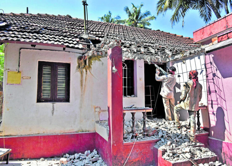 ಕುಕ್ಕರ್‌ ಬಾಂಬ್ ಸ್ಫೋಟ: ಸಂತ್ರಸ್ತ ಆಟೋ ಚಾಲಕನ ಮನೆ ನವೀಕರಣ