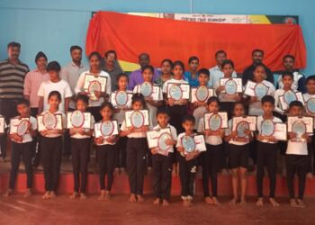 ಗುತ್ತಿಗಾರು:ಅಮರ ಯೋಗ ತರಬೇತಿ ಕೇಂದ್ರ ವಿದ್ಯಾರ್ಥಿಗಳಿಗೆ ‘ಯೋಗ ಕಲಾ ನಿಧಿ ಪ್ರಶಸ್ತಿ’ ಗರಿ