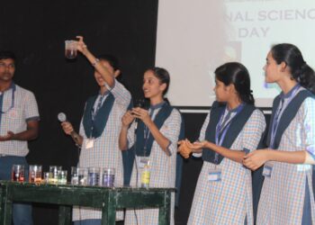 ಕೆವಿಜಿ ಅಮರ ಜ್ಯೋತಿ ಪಿಯು ಕಾಲೇಜಿನಲ್ಲಿ ವಿಜ್ಞಾನ ದಿನಾಚರಣೆ: ವಿಜ್ಞಾನ ಮಾದರಿಗಳ ಪ್ರದರ್ಶನ