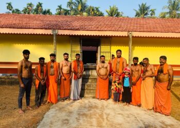 ಶಿವನ ದೇವಸ್ಥಾನದಲ್ಲಿನ ಗಣಿಗಾರಿಕೆ ವಿರೋಧಿಸಿ ಸುಳ್ಯದ ಹಿಂದೂ ಜಾಗರಣಾ ವೇದಿಕೆ ಮಾಲಾಧಾರಿಗಳಿಂದ ಬಂಟ್ವಾಳಕ್ಕೆ ಪಾದಯಾತ್ರೆ