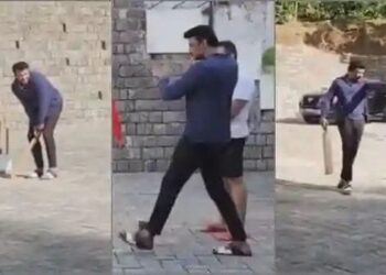 ಮಡಿಕೇರಿಯಲ್ಲಿ ಸ್ನೇಹಿತರೊಂದಿಗೆ ಕ್ರಿಕೆಟ್‌ ಆಡಿದ ನಟ ದರ್ಶನ್.. ವಿಡಿಯೋ ವೈರಲ್