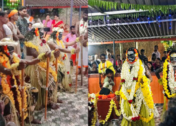 ಸಂಪಾಜೆ : ಸ್ವಾಮಿ ಕೊರಗಜ್ಜ ಮತ್ತು ಗುಳಿಗ ದೈವದ ನೇಮೋತ್ಸವ ಮತ್ತು ಹರಕೆ ಸೇವೆ ಸಂಪನ್ನ