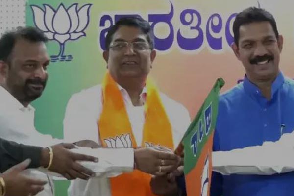 ಆಪ್ ಬಿಟ್ಟು ಬಿಜೆಪಿ ಸೇರಿದ ನಿವೃತ್ತ ಪೊಲೀಸ್ ಅಧಿಕಾರಿ ಭಾಸ್ಕರ ರಾವ್