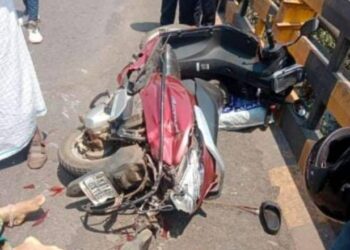 ಉಡುಪಿ:ಸ್ಕೂಟರ್ – ಟ್ಯಾಂಕರ್ ಮುಖಾಮುಖಿ- ಇಬ್ಬರು ಸ್ಥಳದಲ್ಲೇ ಸಾವು