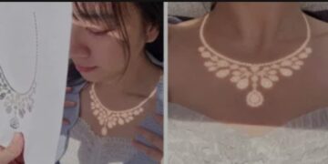 ಖರ್ಚಿಲ್ಲದೆ ಆಕರ್ಷಕ ಹೊಳೆಯುವ ನೆಕ್ಲೇಸ್ ಗಿಫ್ಟ್ ನೀಡಿದ ಹುಡುಗ,ಸಂಗಾತಿ ಫುಲ್ ಖು‍ಷ್